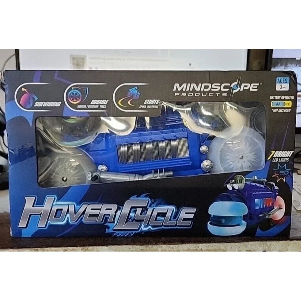 Mindscope Products Blue Hover Cycle. Stunts, Sidewinding, Durable